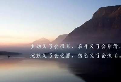 ​承受太多心累的句子 承受了太多太多的悲伤的心情说说（精选）